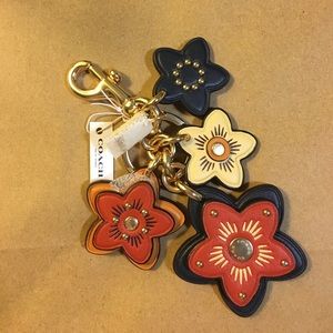 NWT Coach Wildflower keycharm